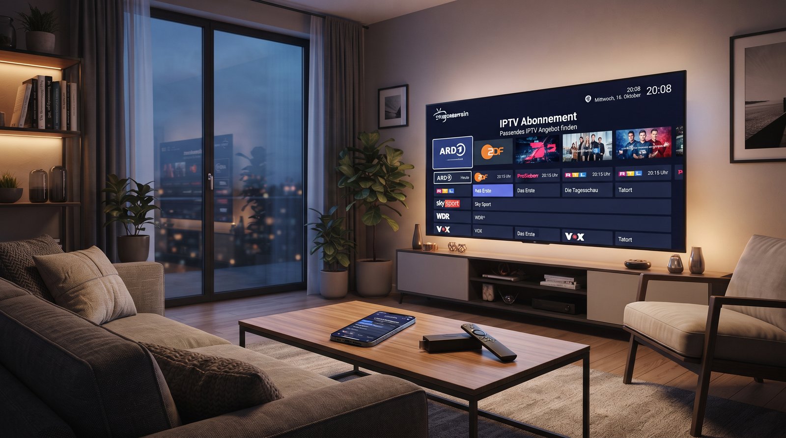 IPTV Abonnement passendes IPTV Angebot mit Smartersin