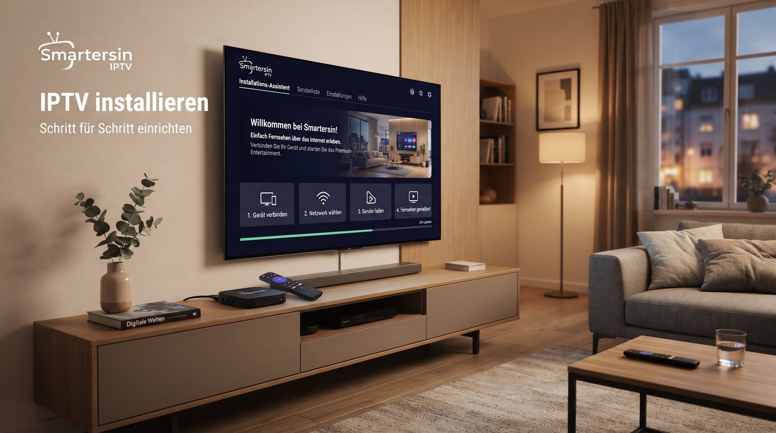 IPTV installieren Schritt für Schritt mit Smartersin